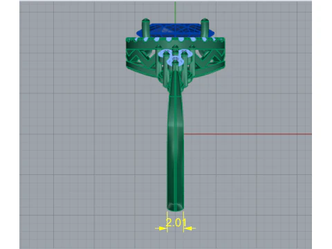 783 Female ring 3D Print Model