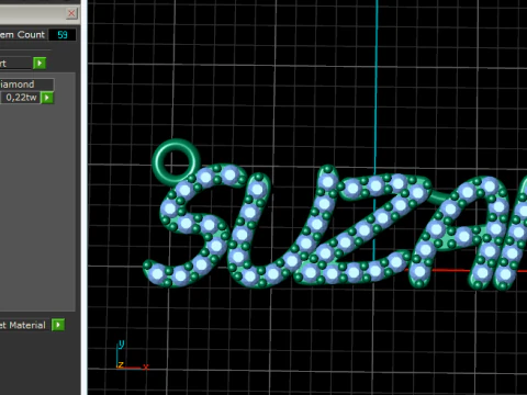 785 Pendant SUZAN 3D Print Model