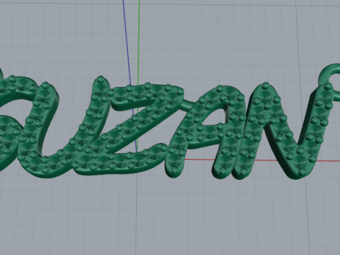785 Pendant SUZAN Modelo de Impressão 3D