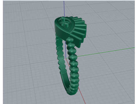 786 Ring eye 3D Print Model