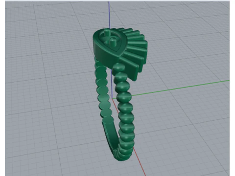 786 Ring eye 3D Print Model