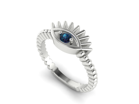 786 Ring eye 3D Print Model