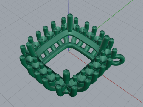 787 Pendant 3D प्रिंट मॉडल