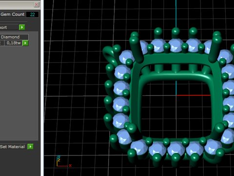 787 Pendant 3D प्रिंट मॉडल