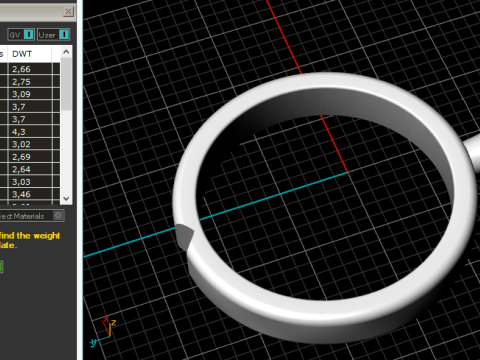 788 Wedding rings 3D Print Model