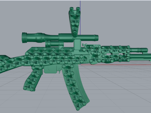 790 Suspension AK47 3D 打印模型