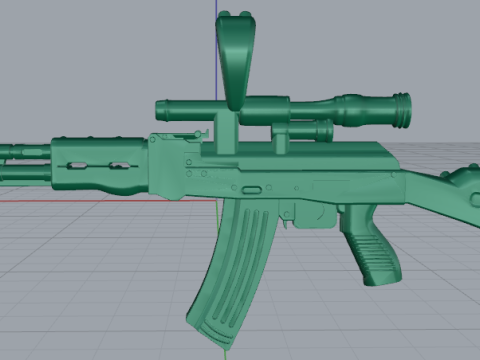 790 Suspension AK47 3D 打印模型