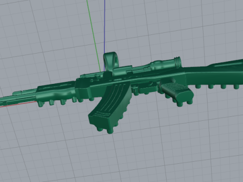 790 Suspension AK47 3D 打印模型