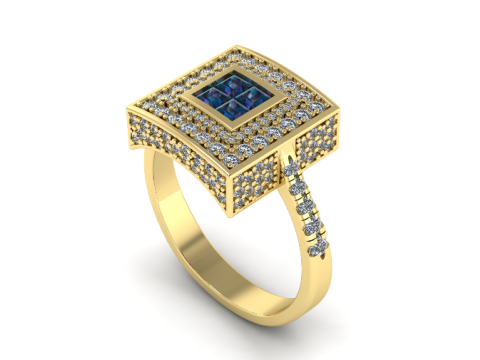 791 Ring 3D Print Model