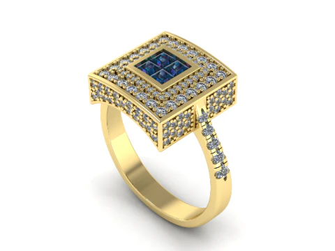 791 Ring 3D Print Model