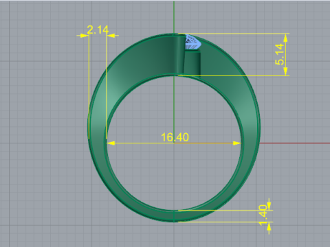792 Ring 3D Baskı Modeli
