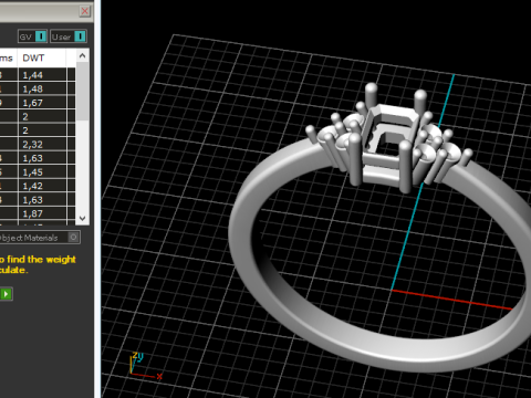 794 Ring 3D Druckmodell