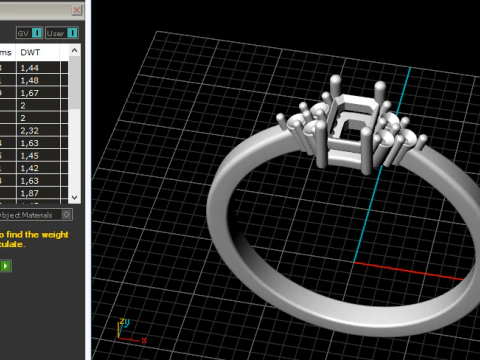 794 Ring 3D Print Model