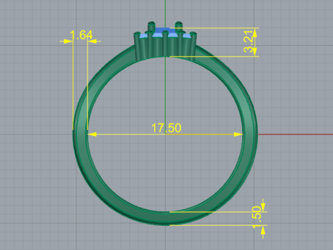 795 Ring 3D Print Model
