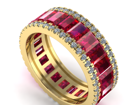 796 Ring 3D Print Model