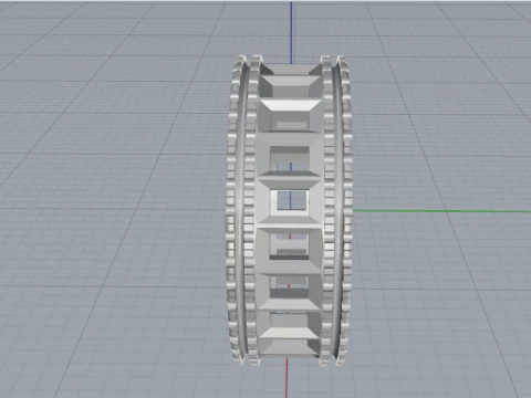 796 Ring 3D Print Model