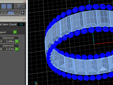 796 Ring 3D Print Model