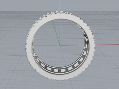 796 Ring 3D Print Model
