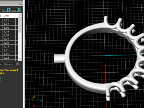 797 Ring 3Dプリントモデル