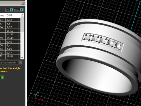 799 Ring 3D Baskı Modeli