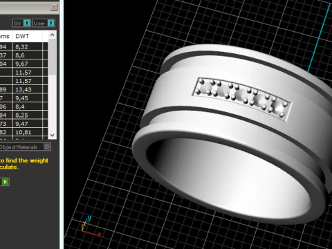 799 Ring 3D Print Model