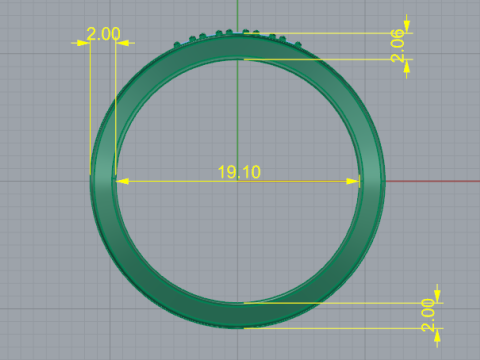 799 Ring 3D Baskı Modeli