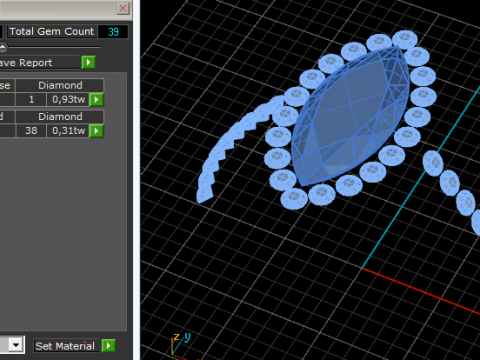 800 Ring 3D Print Model