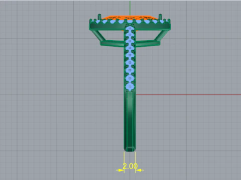 800 Ring 3D Print Model