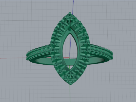 800 Ring 3D Print Model