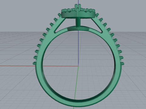 800 Ring 3D Print Model