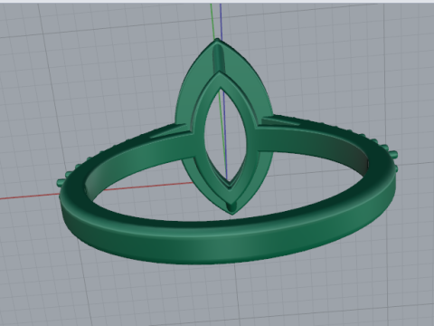 800 Ring 3D Print Model