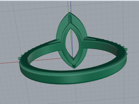 800 Ring 3D Print Model