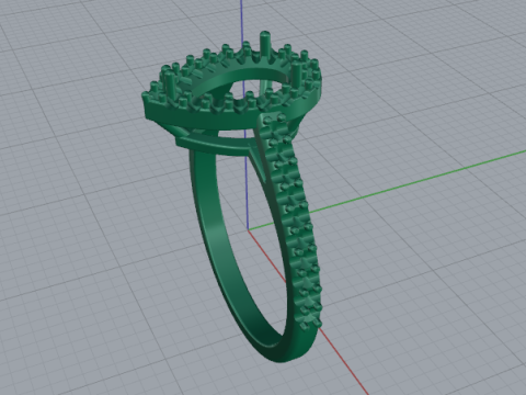 801 Ring 3D Print Model