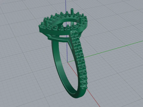 801 Ring 3D Print Model