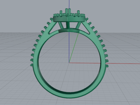 801 Ring 3D Print Model