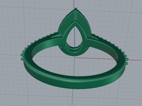 801 Ring 3D Print Model