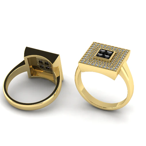 802 Ring 3D Print Model .c4d .max .obj .3ds .fbx .stl .blend