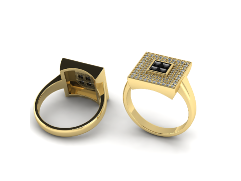 802 Ring 3D Print Model