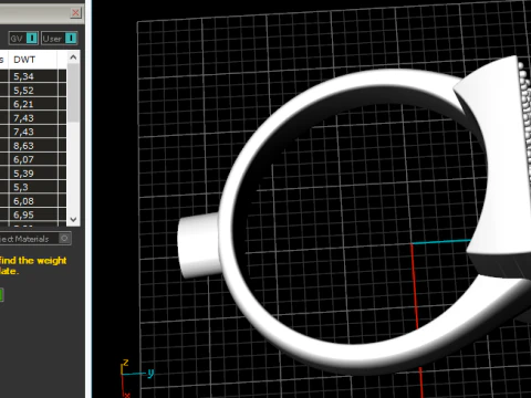 802 Ring 3D Print Model