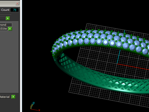 803 Bracelet 3D 프린트 모델