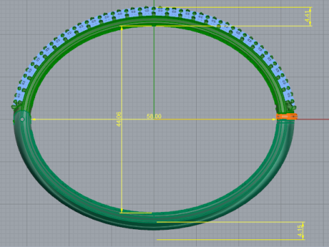 803 Bracelet 3D 프린트 모델