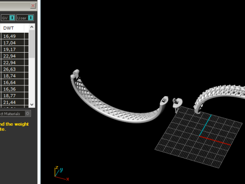 803 Bracelet 3D 프린트 모델