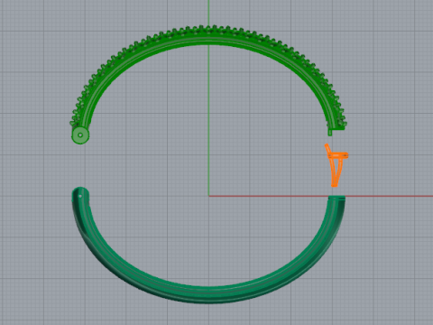 803 Bracelet 3D 프린트 모델