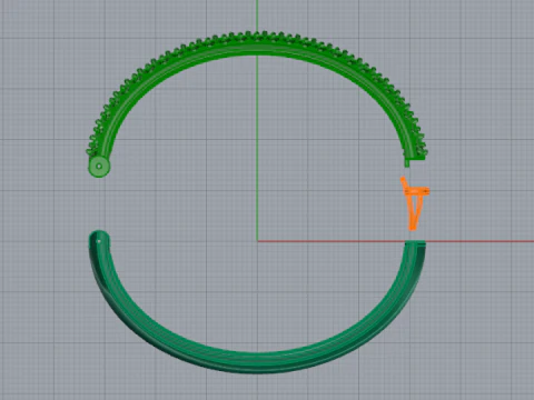 803 Bracelet 3D Print Model