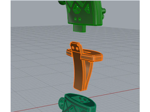 803 Bracelet 3D Print Model