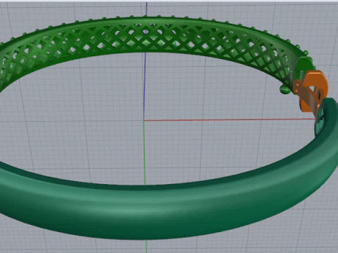 803 Bracelet 3D Print Model