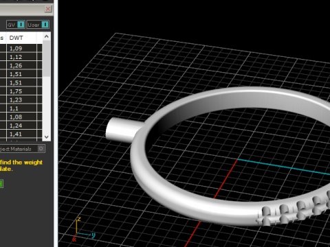 826 Ring 3D Druckmodell
