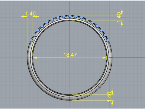 826 Ring 3D Print Model