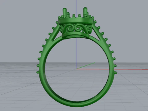 827 Ring 3D Print Model