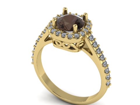 827 Ring Modelo de Impressão 3D